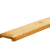Afdeklat toogscherm 235x9,6x1,9 cm Groen geïmpregneerd