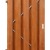 Hardhouten deur verticaal op 180x100cm