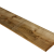 Fijnbezaagde plank douglas 500x20x2,2 cm Groen geïmpregneerd
