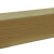 Duplo verlijmde paal douglas 400x14x14 cm Groen geïmpregneerd