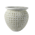 Globe pot bianco 38x34cm
