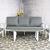 Dublin loungeset white