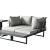 Paros multifunctional loungeset