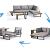 Olympia multifunctional loungeset