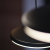 Disc Pendant 12V Black
