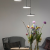Disc Pendant 12V Black