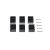 Evo Flex Clips Black