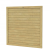 Tuinscherm Hillhout Basic Vuren Scherm 180x180cm Recht Planken1,8cm Groen Geïmpregneerd