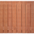 Hardhouten scherm Pelotas 180x130 cm