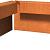 Cortenstaal U-profiel 60 opsluitband hoekstuk 6x20x50-50cm