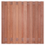 Tuinscherm Hardhout Campos 17-planks 14x140mm 180x180cm RVS Geschroefd