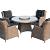 Lounge set chesterfield incl. kussens