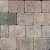Metro Trommelsteen 20x30x6 brons genuanceerd