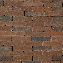 Abbeystones 20x5x7 cm gesmoord bruin met deklaag