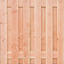 Bergen-scherm recht 180x180 cm Blank