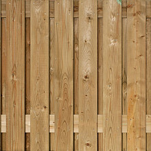 Tuinscherm Breda Grenen Geschaafd 21-planks 17x140mm 130x180cm Recht Groen Geïmpregneerd