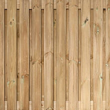 Breda-scherm recht 165x180 cm Groen geïmpregneerd