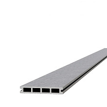 WPC Basic dekdeel 300x14,5x2,3 cm Lichtgrijs