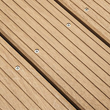 Bangkirai Vlonderplank 27x190mm v-groeven Premium 305cm