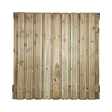 Bois 21 planks/15mm Groen  180 x 180