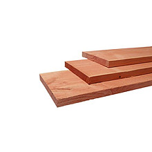 Fijnbezaagde plank douglas 1,5x14x180cm Blank