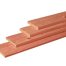 Geschaafde plank douglas 180x14,5x1,6 cm Blank
