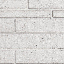 Betonplaat rots motief Dubbelzijdig 184x26x4,8cm Wit/grijs