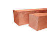 Fijnbezaagde paal douglas 12x12x500cm Blank