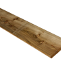 Fijnbezaagde plank douglas 180x14,5x1,6 cm Groen geïmpregneerd
