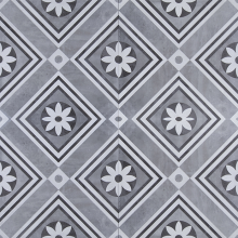 GeoCeramica® Décor 60x60x4 - Concreet Flower Decorate