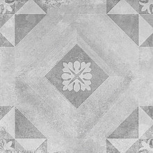 GeoCeramica® Décor 60x60x4 - Symbol Block Smoke