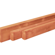 Lariks/Douglas Ligger 4,0x6,0x400cm Gedroogd + Geschaafd