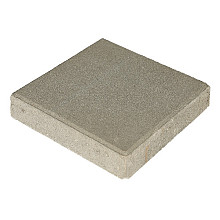 Tegel 30x30x4,5 cm grijs met deklaag (4x4x4) (120 stuks per pak)