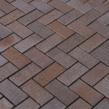 Genova blauw-bruin keiformaat 52