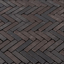 Modena antica zwart-bruin dikformaat 60