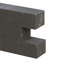Wallblock New 15x15x30 Antraciet