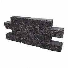 Catrock getrommeld 31x11,5x10 cm Nero